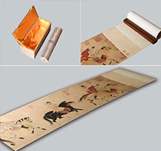 张掖市馆藏书画复制博物馆书画复制服务