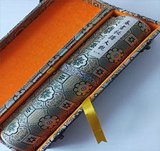 张掖市书画装裱案例